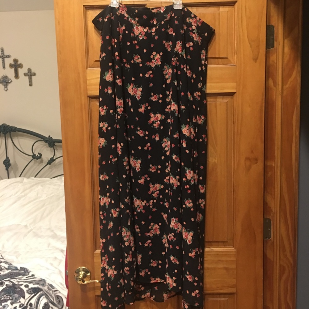 Floral Maxi Skirt